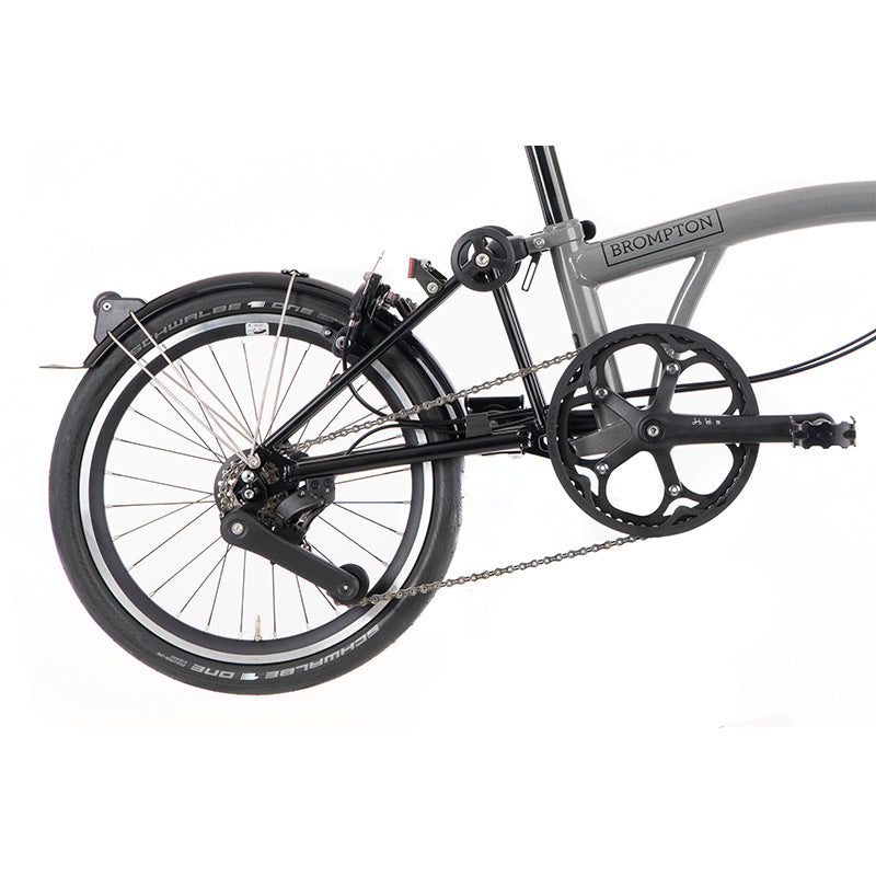Brompton Faltrad P Line Urban Storm Grey Metallic Mid – KULTRAD