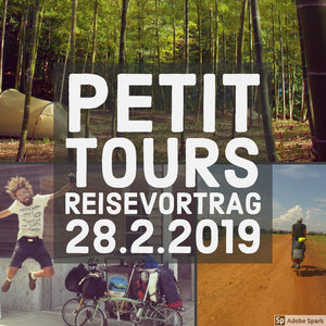 Reisevortrag: PETIT TOURS ° Radreisegeschichten 28.02. // 19:00 Uhr