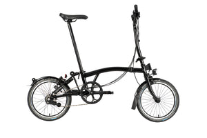 Brompton Faltrad C Line Black Edition Explore Black High