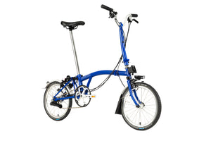 Brompton Faltrad C Line Explore Picadilly Blue High