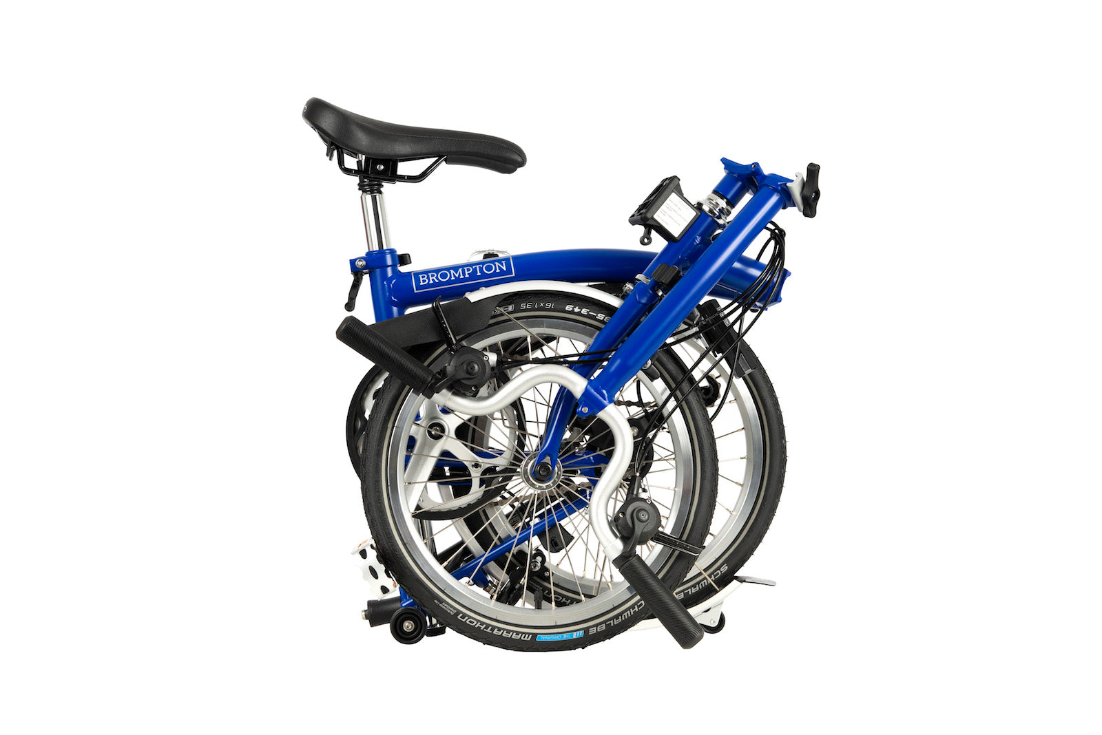 brompton klappräder Brompton Faltrad C Line Explore Picadilly Blue High – KULTRAD