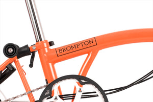 Brompton Faltrad C Line Utility Fire Coral High
