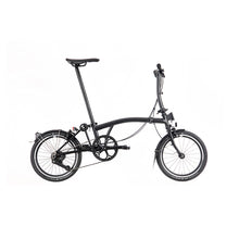 Brompton Faltrad P Line Urban Midnight Black Metallic Low