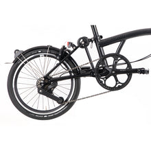 Brompton Faltrad P Line Urban Midnight Black Metallic Low