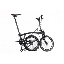 Brompton Faltrad P Line Urban Midnight Black Metallic Low