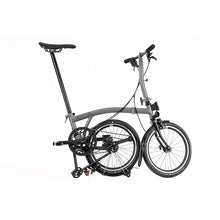 Brompton Faltrad P Line Urban Storm Grey Metallic Low