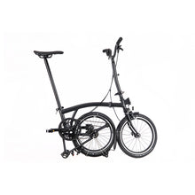 Brompton Faltrad P Line Urban Midnight Black Metallic High