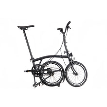 Brompton Faltrad P Line Urban Midnight Black Metallic Mid