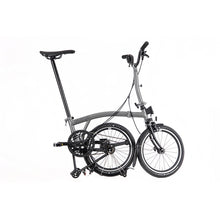 Brompton Faltrad P Line Urban Storm Grey Metallic Mid